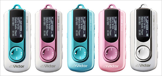 出色音质JVC发布多彩版本MP3播放器