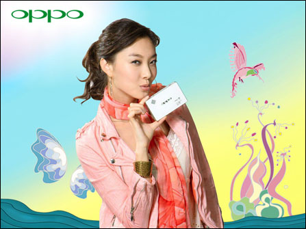 清纯可人 oppo mp4广告mm美图赏