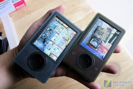 微软Zune播放器发布正式PK苹果iPod