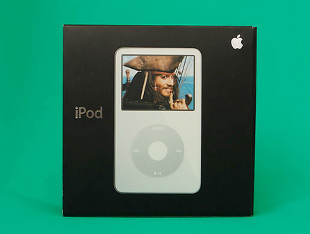 加勒比海盗的面孔苹果iPodvideo2
