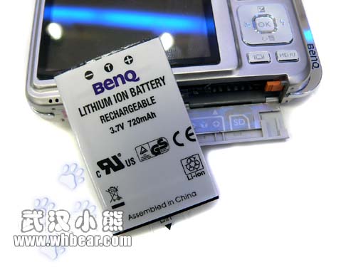 全球最薄卡片DC，BENQX720武汉华兴电脑到货