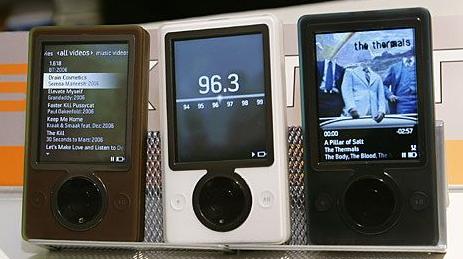 微软 Zune 播放器销量北美第2 高管称志在长期