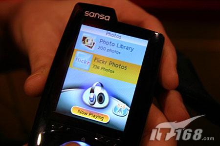 CES2007:SanDisk三款新品播放器亮相(4)