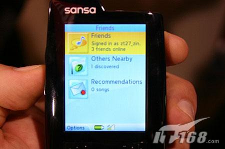 SanDisk三款新品播放器亮相CES2007