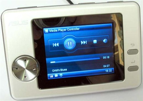 新品图曝光华硕将推出新款MP3播放器