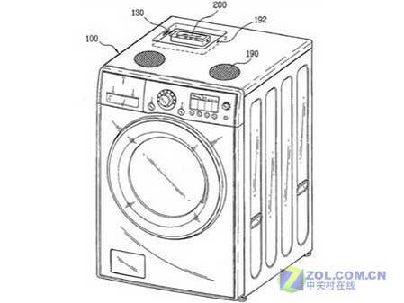lg滚筒洗衣机会唱歌 也能做ipod底座