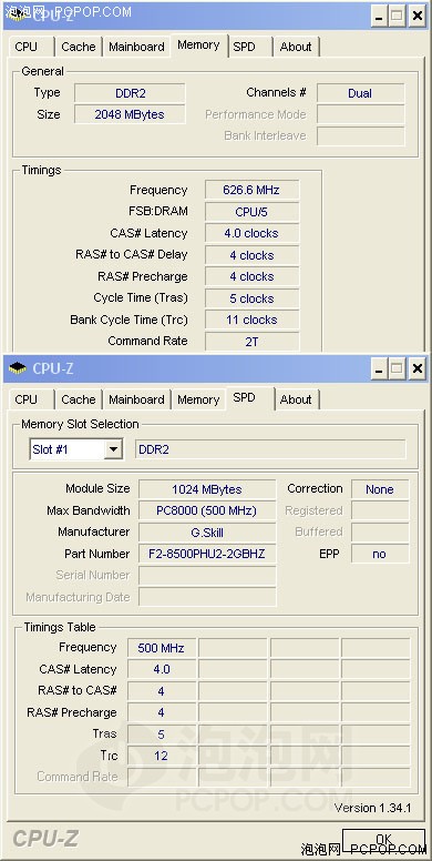 2.7V@1252MHz!GSKillF2-8000PHU2