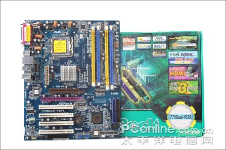 支持Conroe!华擎AGP+PCI-E新款主板赏