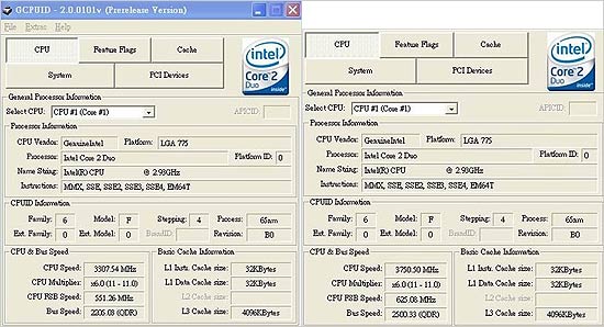 Core2X6800ռƵ3.75GHz