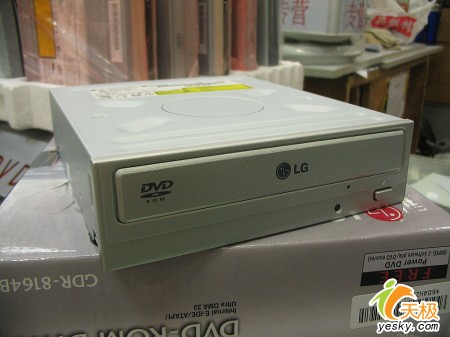 旧貌换新颜 166元LG 16X DVD-ROM换新包装
