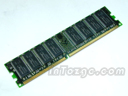 南亚颗粒DDR400内存 512MB金士顿仅360元
