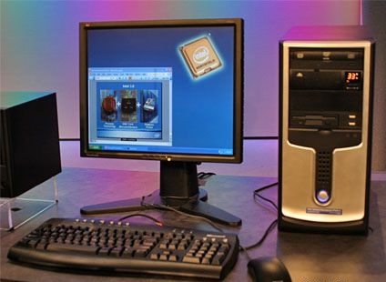 Intel四核心06年第四季度提前发布