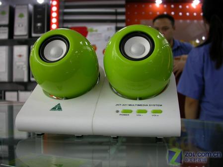 金河田M2210迷你音箱单元就像眼球