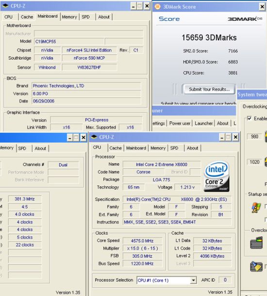 X6800SLI3DMarkϵе÷ȫع⣡