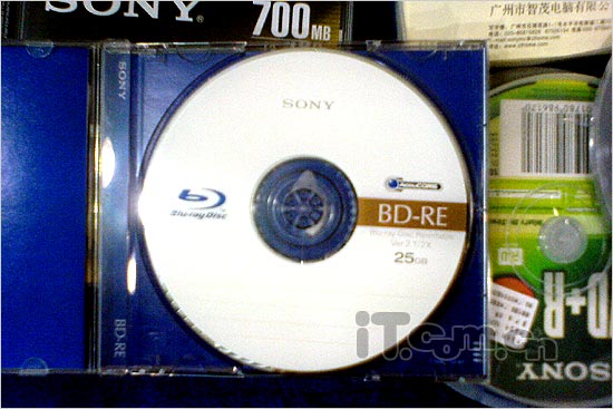 蓝光启示SONY25G优质蓝光光盘开卖