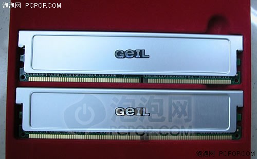 白金条白金品质金邦顶级DDR2-800内存到货