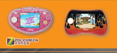 面向6岁以上孩童 迪斯尼游戏机媲美PSP_硬件