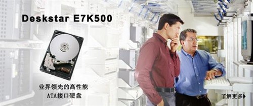DeskstarE7K500!日立最强企业级硬盘