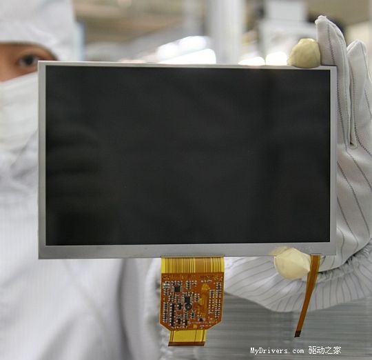 三星7英寸WVGA单芯片LCD投产