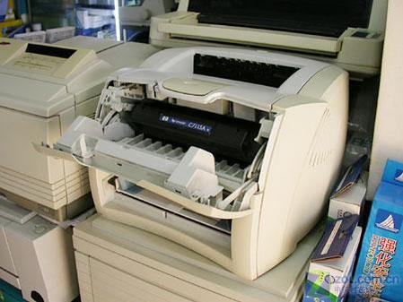 惠普高速二手黑白激光打印机仅850元_硬件