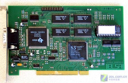 elsa winner 2000pro/x-pci-4 4m pci(1996年)显卡