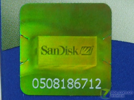 差异太大 Sandisk真假SD卡多图对比(2)_硬件