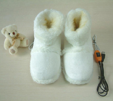 冬天最实用可爱外型USB保暖拖鞋(多图)