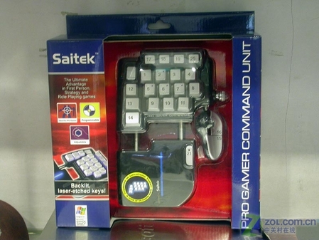 脱离传造型Saitek日蚀3键盘天价到货