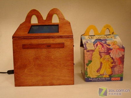 我就喜欢 麦当劳套餐包装盒主题机箱改造_硬件