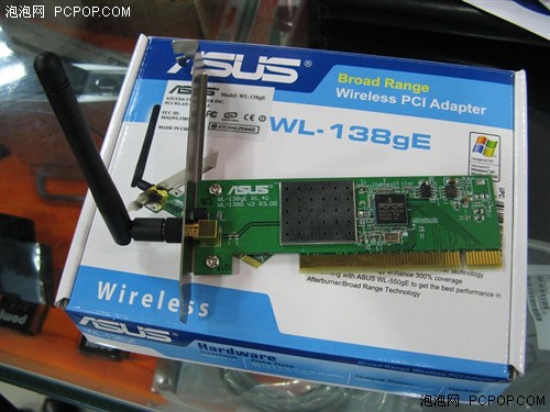 华硕支持WPA2加密的PCI无线网卡售价320元