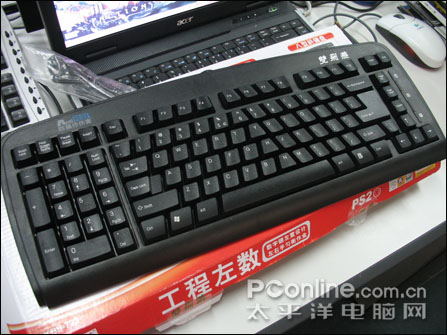 左右手齐开工 双飞燕左手斜键盘仅售58元_硬件