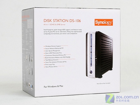 SynologyDS-106网络存储服务器评测