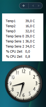 CPU降温软件新版可作为VistaGadget