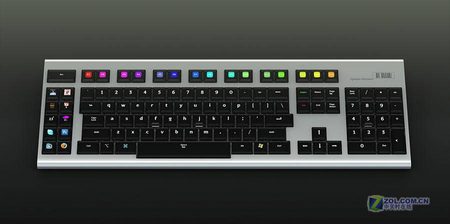 1490美元的昂贵键盘配备LED发光按键_硬件