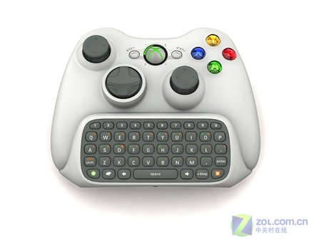微软Xbox 360 拇指键盘操作界面全览_硬件