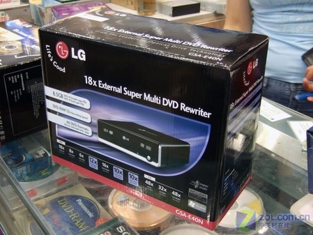 LG外置18X全能刻录机GSA-E40N售价588元