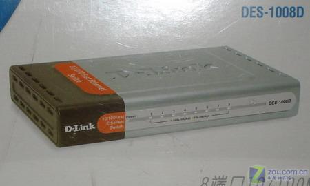 办公网络专用D-Link八口交换机售160元