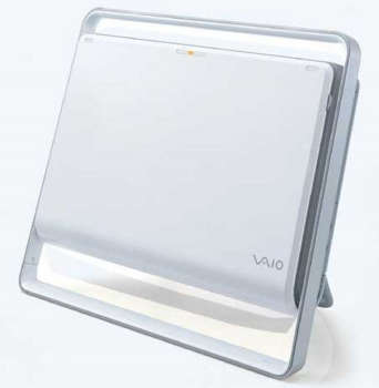 索尼推出可折叠的笔记本电脑VAIO Bio P(图)_