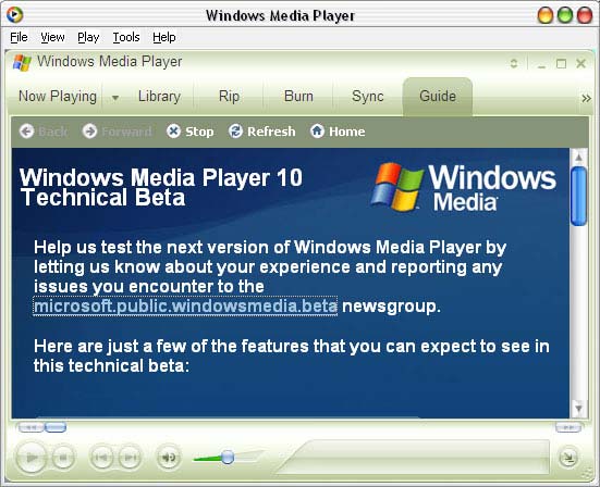 how to update media player windows 10