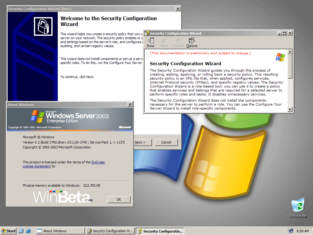 windows server 2003新版sp1即将发布(图)