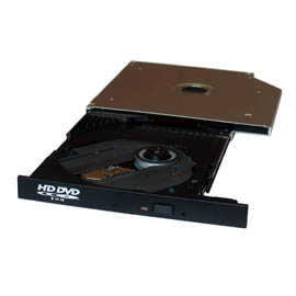 东芝携三星推出首款移动HD-DVD光盘驱动器_