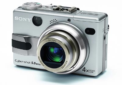 索尼推出创新型500万像素dsc-v1数码相机