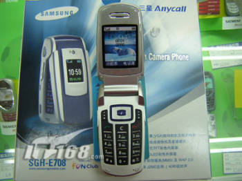 北京市场三星高端手机SGH-E708跌破4000