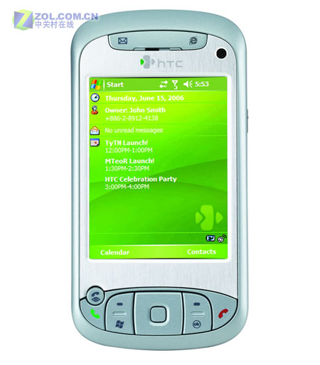 踏入3G时代HTC首款SP/PPC智能机齐亮相
