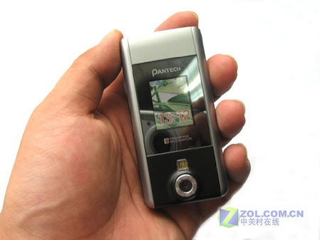 指纹识别手机泛泰时尚翻盖PG-6200评测
