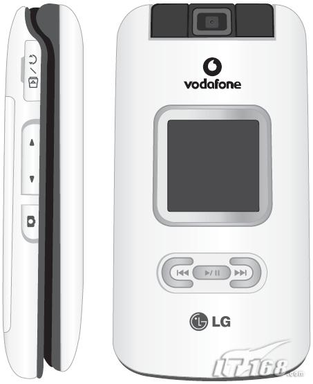 轻巧3G手机LG纯白音乐手机L600V曝光