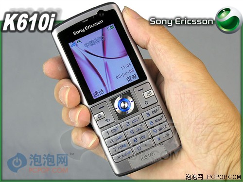 最小的3G直板手机 索爱K610i登陆市场_手机