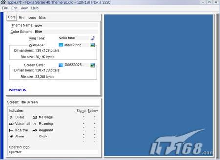 轻松拥有主题 诺基亚S40主题制作方法_手机