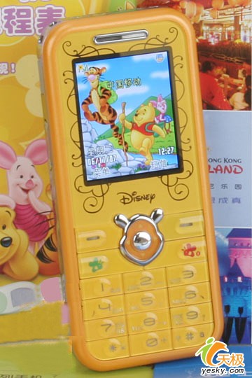 童话的延续迪士尼直板手机维妙WN510开卖
