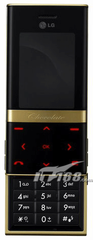 豪华标签LG发布黄金巧克力手机KE800